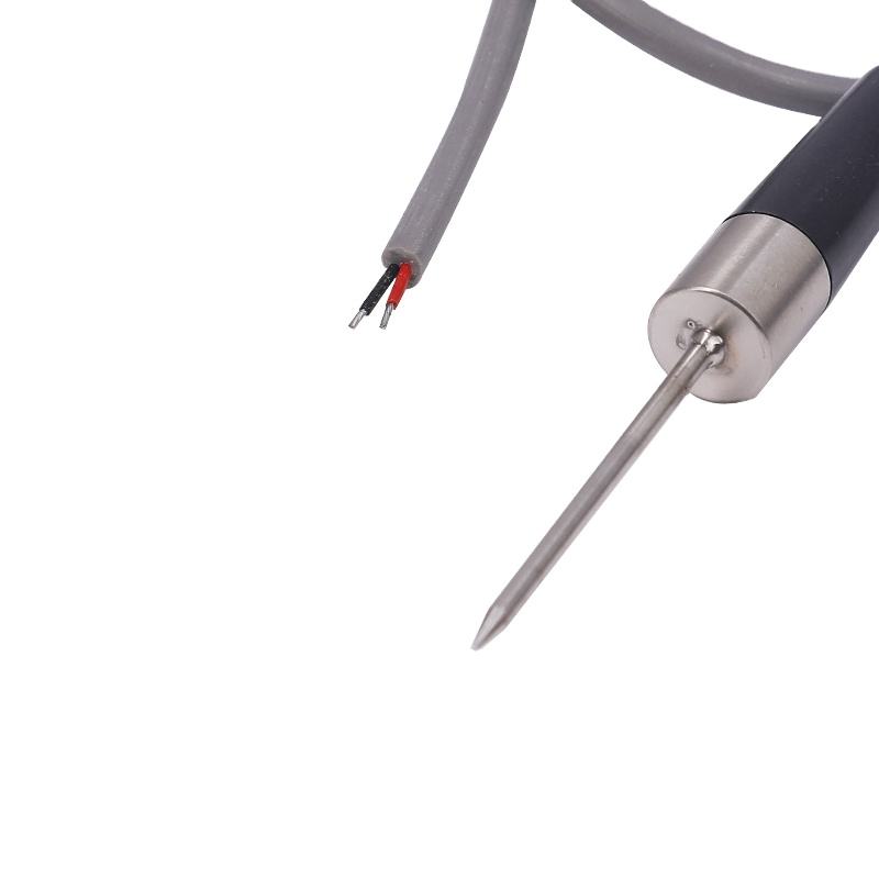 Sonda o průměru 3 mm 3vodičový snímač teploty RTD Pt100 Ruční termočlánek typu K 1 m Jehlová sonda z nerezové oceli