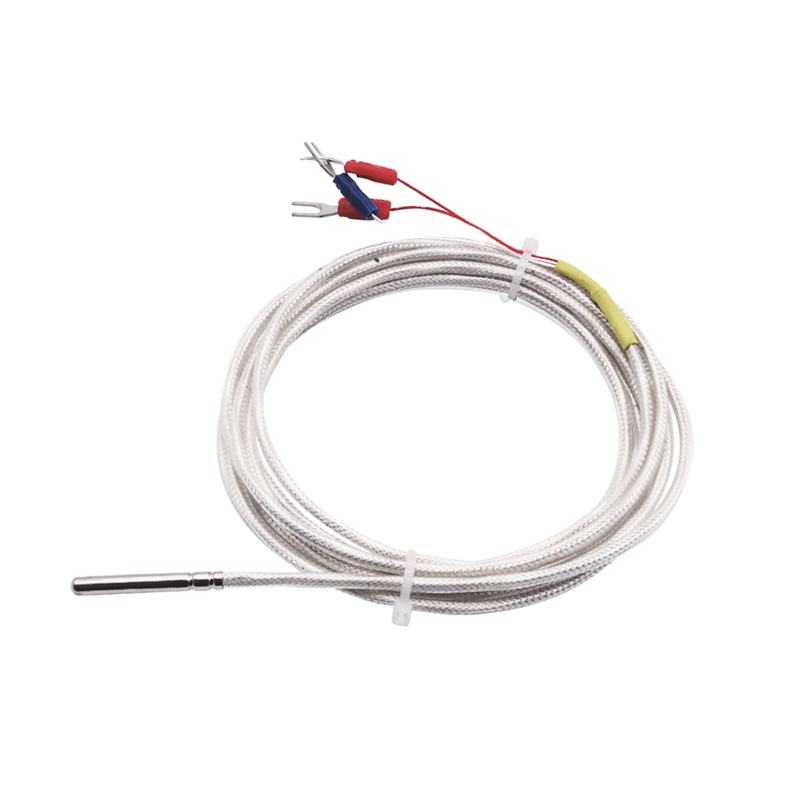 WZP-035 PT100 sonda 5 × 35 mm kabel 1–20 m platinový odporový teploměr RTD odolný proti korozi vodotěsný antikorozní snímač teploty